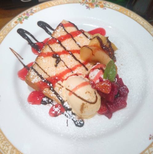 本日のデザートプレート