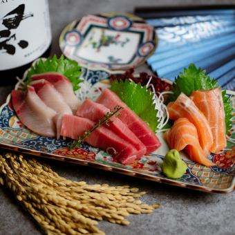 [Great Value Course] 8 dishes and 3 hours of all-you-can-drink for 3480 yen! A fulfilling plan where you can enjoy fresh seafood platters, charcoal-grilled local chicken, and more.