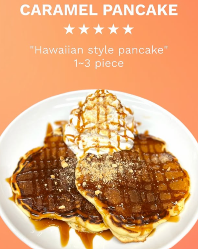 Speaking of Hawaiian, pancakes