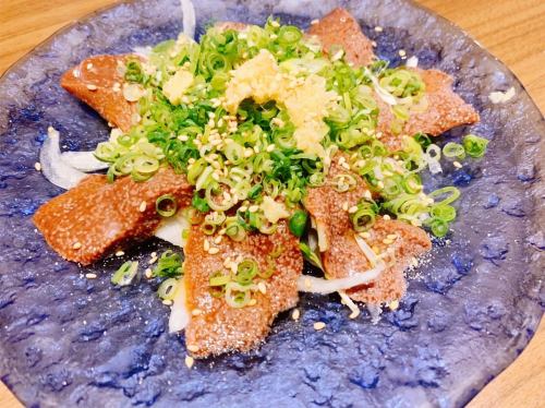 Rare cut: Horse liver sashimi