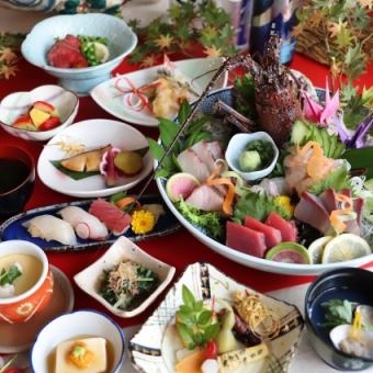 <Lunch> [Keiji Course] Celebration party, 60th birthday celebration, etc. 11 dishes + 110 minutes all-you-can-drink for 10,000 yen (tax included) ◆