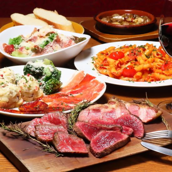 A meat bar with a great atmosphere! Have a special day in Omotesando for girls' nights, birthdays, anniversaries, etc.