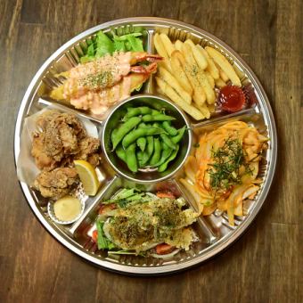 [Must-see for after-parties!] 3-hour all-you-can-drink hors d'oeuvres course with a toast beer for 2,750 yen (tax included)