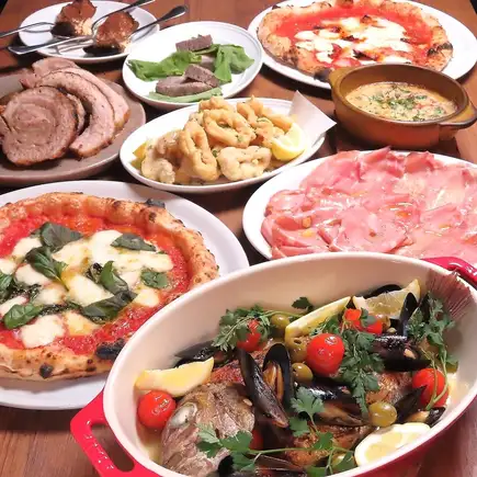 歓送迎会にオススメ！【新潟食材を使った自慢のイタリア料理コース全9品】★2H飲放
