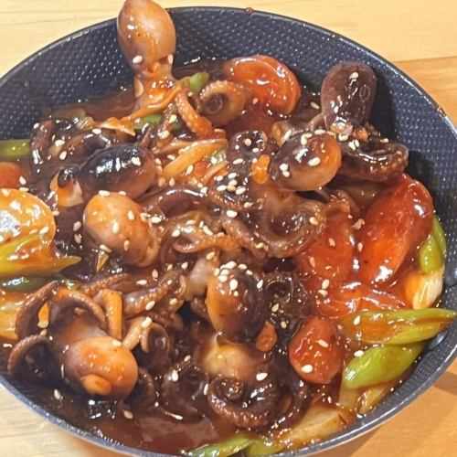 Stir-fried Jukmi Spicy Miso