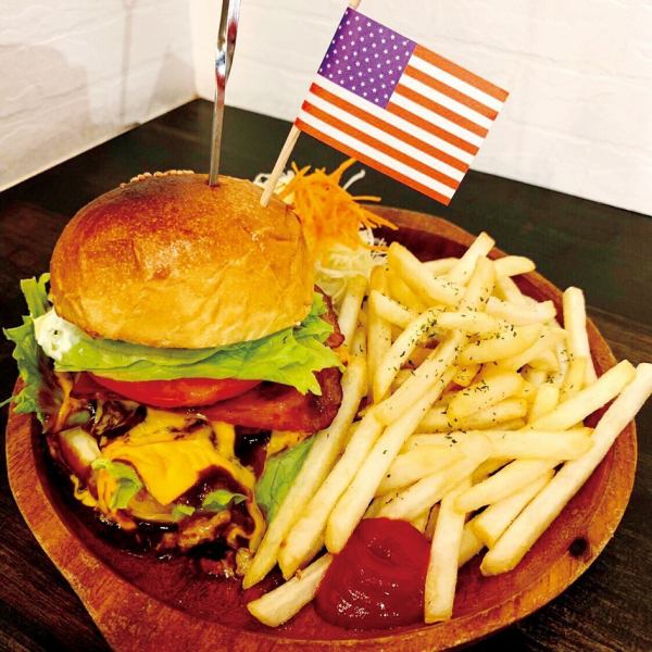 Popular menu ★ ZUN burger!