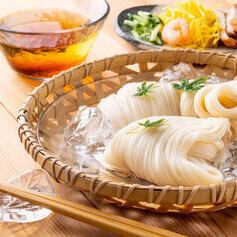 【夏にぴったり】さっぱりそうめんと天ぷらコース　7品生ビール付　2H飲み放題付6000円⇒5000円