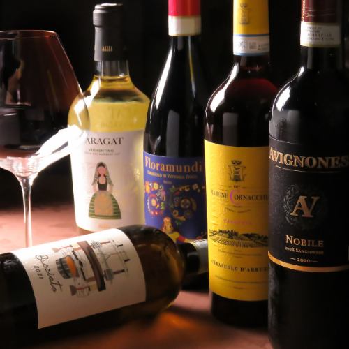 こだわりのドリンクも豊富