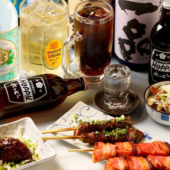 当日予約もOK！2時間飲み放題付きコース2500円～ご用意