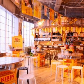 賑やかな店内は仲間同士で盛り上がる少人数の飲み会はもちろん、会社帰りの一杯にもお勧め♪最大40名様まで収容可能です。水戸駅南口徒歩2分、オーパ9階になります！