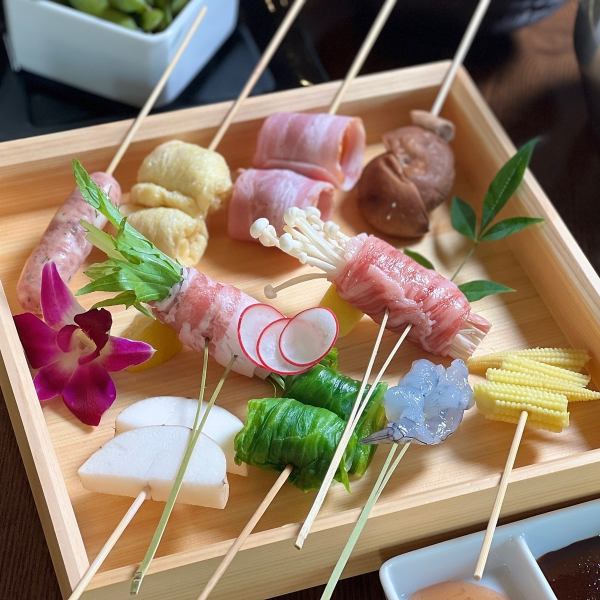 京風串揚げ登場