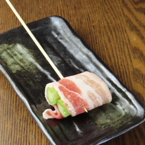 豚アスパラ巻き(約2分)