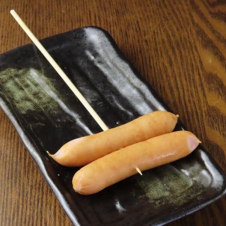 粗挽きウインナー(約2分)