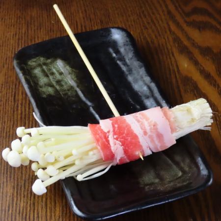 豚えのき巻き(約90秒)