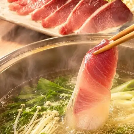 ★Limited to 5 groups per day: Natural yellowtail shabu-shabu course with 2 hours of all-you-can-drink (last order 30 minutes before closing).
