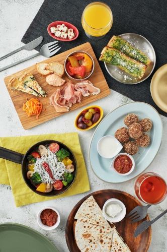 幅広いメニュー内容！