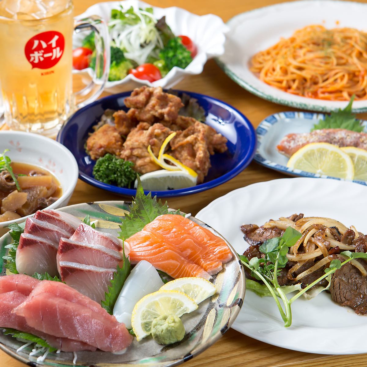 《ご宴会コース》2時間飲み放題付き◎全6品3500円(税抜)～◆