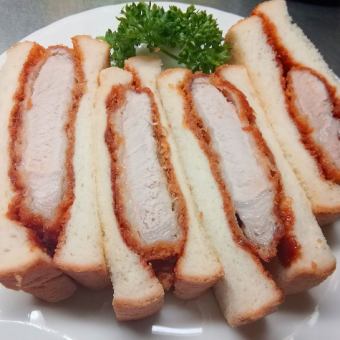 当店おすすめ厚切りロースカツサンド