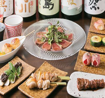 120 minutes standard all-you-can-drink plan included [5,000 yen course] All 8 dishes including selectable pots ♪