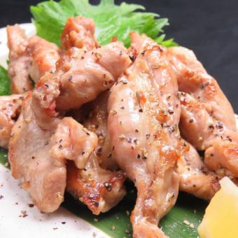 Grilled Awao chicken with black pepper