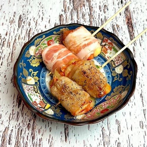 泡菜起司捲/起司豬肉捲