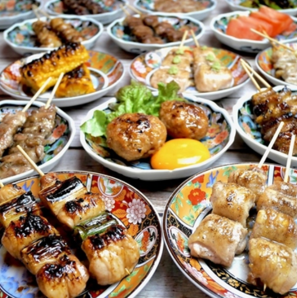 阿波鶏を炭火焼きで更に美味しく♪