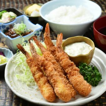 名古屋名物！エビふりゃー定食