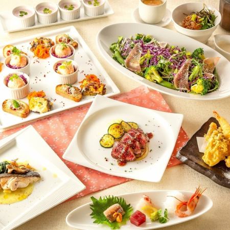 <6/3～>【夢見月-ゆめみつき-コース】全9品 2Ｈ飲放 6600円⇒6000円(税込)