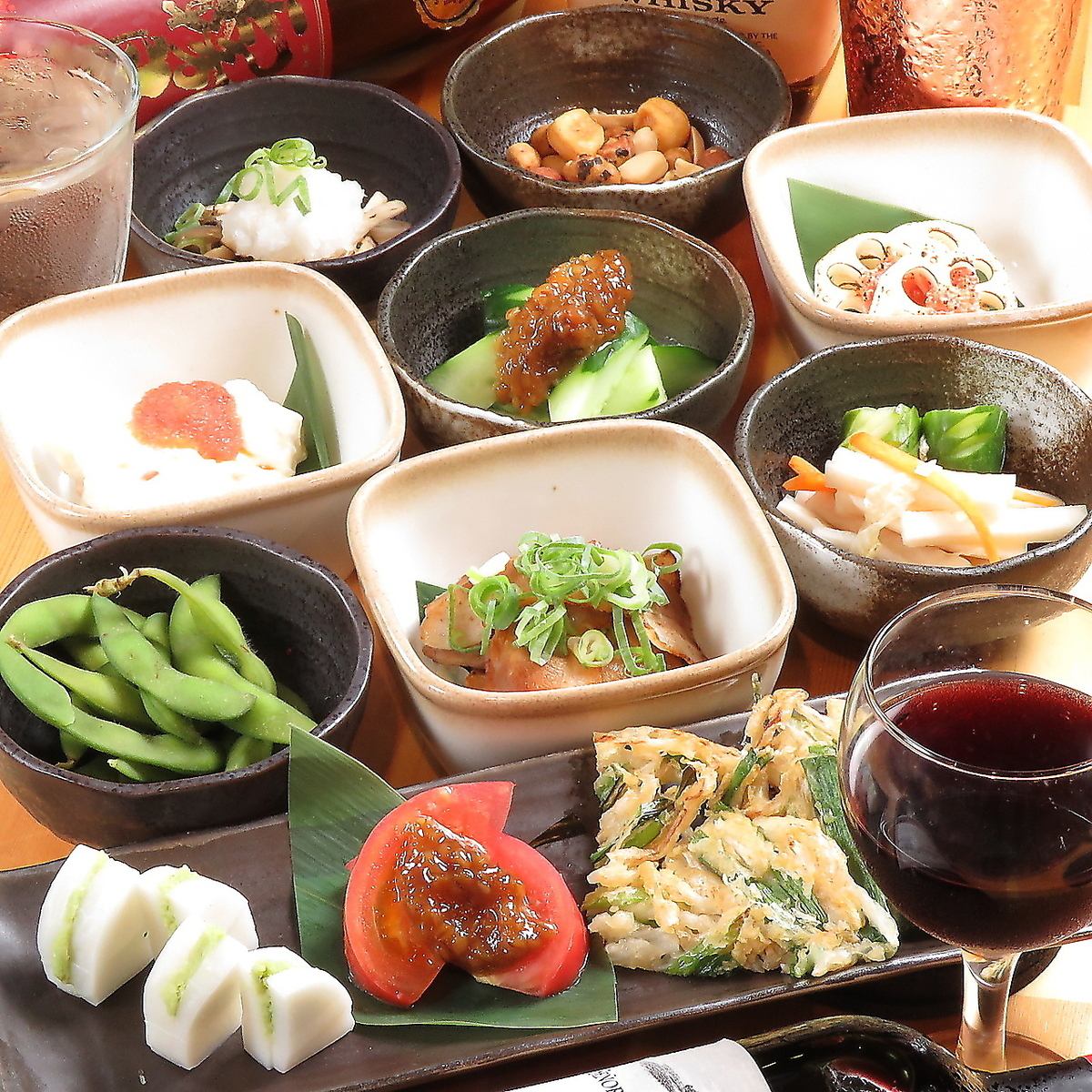 【2時間80種食べ放題/90種飲み放題】肉料理/野菜巻串など4000円