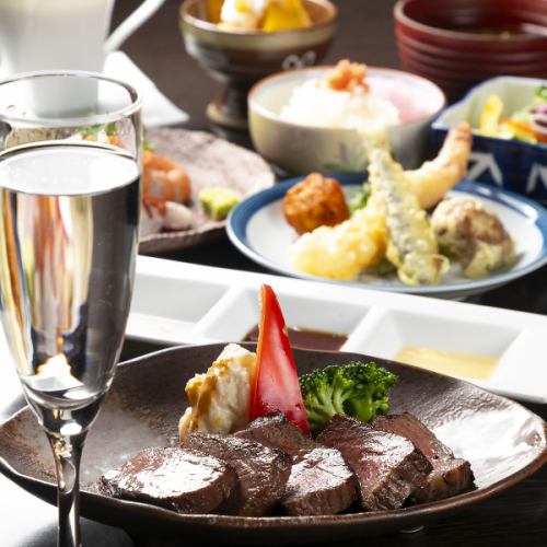 ベテラン料理人が腕を振るうコース