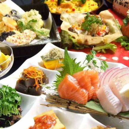 【100分鐘奢華暢飲】「櫻花主廚精選 5700日圓 ⇒ 5315日圓」 | 80克牛排 + 8道菜