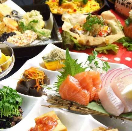 【僅限餐食】「櫻花主廚精選套餐 3,850日圓 ⇒ 3,465日圓」 包含A4~A5級和牛牛排等9道菜