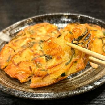 海鮮ニラチヂミ