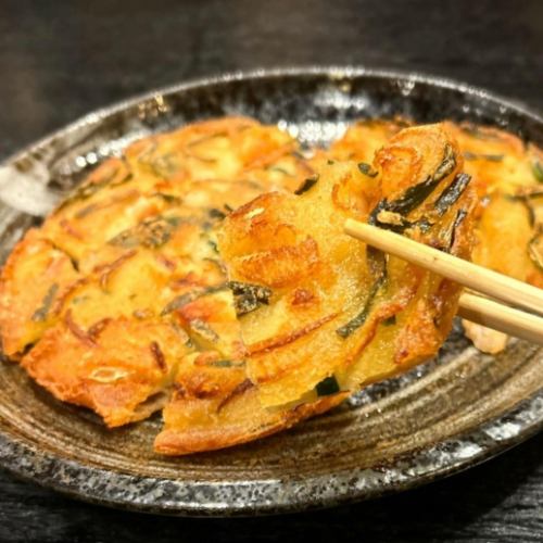 海鮮ニラチヂミ