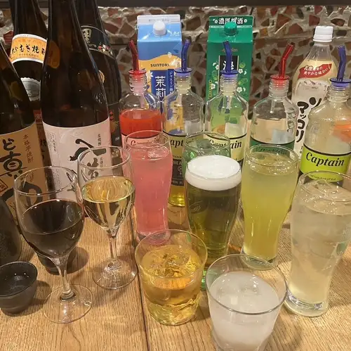 各コース飲み放題付♪