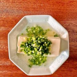 ネギしお豆腐