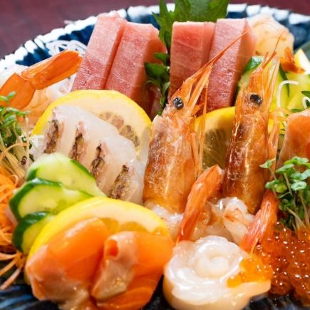 [2.5 hours all-you-can-drink included] Nakara course, 8 dishes, 5,000 yen (tax included)