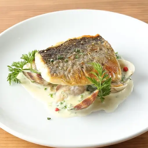 [Fish Lunch Course] Two-tiered appetizer platter, fish dish, cold pasta + all-you-can-drink