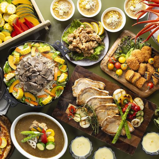 夏の北海道フェアランチブッフェ（平日）　北海道の味覚で贅沢ランチ！