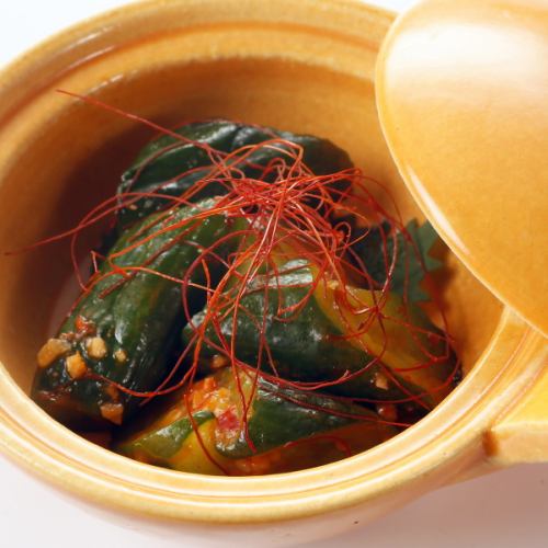 腌芹菜/辣黄瓜