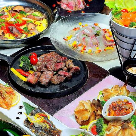 ☆新品☆附120分钟无限畅饮【西班牙Bar GANG套餐】10道菜共5000日元