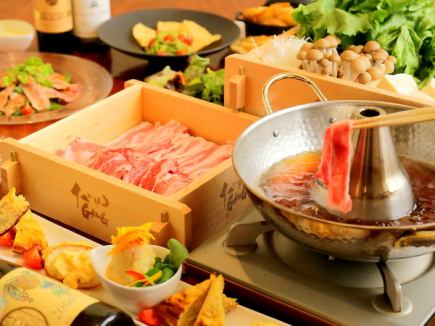 附120分钟无限畅饮♪ 附涮锅【涮锅GANG套餐】9道菜品合计5,000日元(含税)