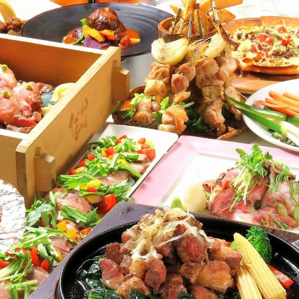 【윈터 GANG 코스】 추천! 120 분 음료 무제한 포함 전 10 품 6000 엔