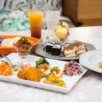 【女子会やママ会などにも◎】前菜やサラダ・パスタが楽しめる◎女子会コース4品2000円