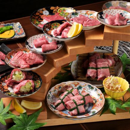 【歓送迎会】贅沢和牛肉寿司などや牛タンなど『和牛&牛タン食べ放題コース』12/6~12/31予約不可