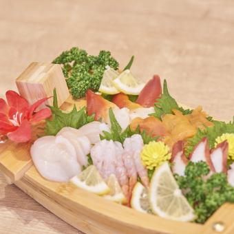 刺身五点盛り