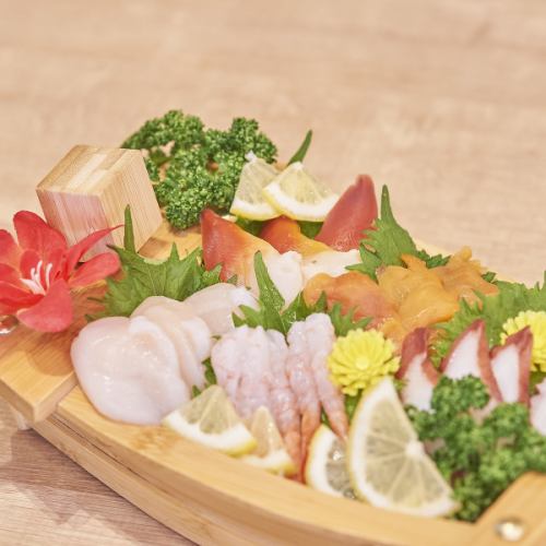 刺身五点盛り