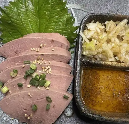 低温レバ刺し