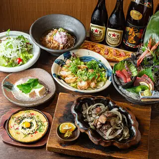【至福の宴】コース各種◆すべてのコースが飲み放題付き♪会社の宴会や各種宴会に最適です◎3850円(税込)～