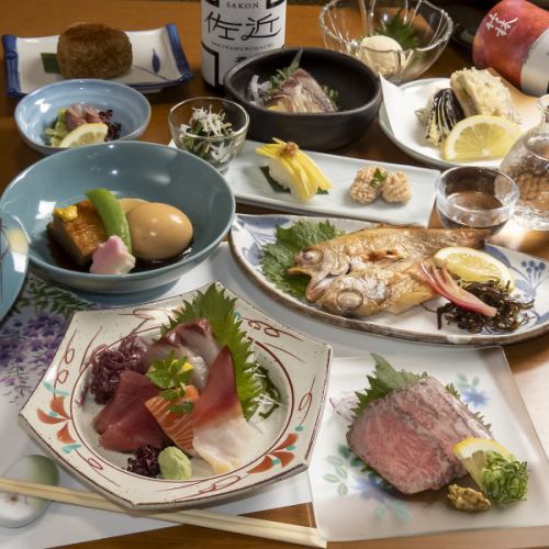 Full course Japanese food! Great for a drinking party with like-minded friends ◎